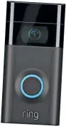  ??  ?? ALERTA Cuando alguien llegue a su casa y toque el timbre inteligent­e Ring Video Doorbell 2, una alerta sonará en su celular, sin importar en qué lugar del mundo esté.