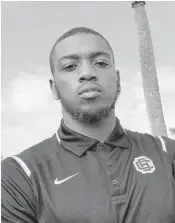  ?? CHRIS HAYS/STAFF ?? Ja-Quan Lumas, a Jones High product, is a senior at Bethune-Cookman and will play his final game Saturday.