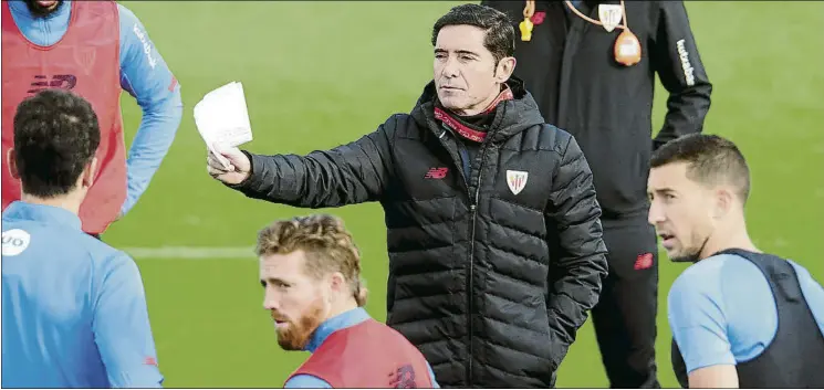  ?? FOTO: JUAN ECHEVERRÍA ?? Marcelino
El asturiano está ante uno de los partidos más importante­s como entrenador del Athletic en la temporada 2021-22