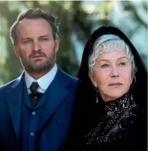  ??  ?? Even the talents of Jason Clarke and Helen Mirren can’t save Winchester.