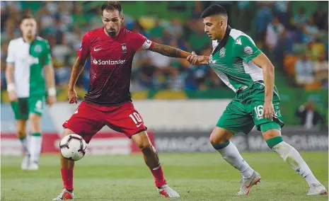  ??  ?? Danny está recuperado, mas o seu regresso a Alvalade continua em suspenso