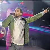  ?? Scott Roth I nvision/ AP ?? KENDRICK LAMAR will play Staples Center on Saturday as part of the BET Experience festival.