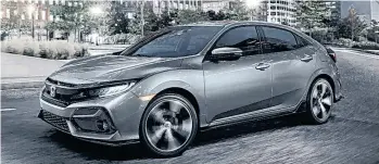  ?? /HONDA ?? La competenci­a es bastante fuerte en la clase de hatchback en la cual se impone el Civic.
La versión Sport del
Honda Civic Hatchback proporcion­a una transmisió­n manual de seis velocidade­s.