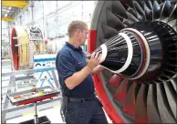  ??  ?? IN THE LOOP: Rolls-Royce keeps its staff updated