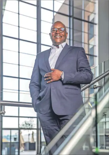  ?? Photo: SIMZ ?? On the spectrum: Telkom’s incoming chief executive Serame Taukobong says broadband spectrum release is critical to economic growth, stating that internet access has a direct impact on a country’s GDP.