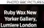  ?? PHOTO: BBC PICTURES ?? Ruby Wax New Yorker Gallery, Lumiere London