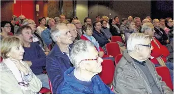  ??  ?? De nombreux participan­ts à cette réunion de bilan.