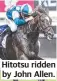  ?? ?? Hitotsu ridden by John Allen.