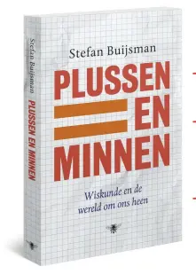  ??  ?? → Stefan Buijsman, Plussen en minnen, Wiskunde en de wereld om ons heen, uitg. De Bezige Bij, 2018, 200 blz., 19,99 euro; e-boek 12,99 euro.→ Stefan Buijsman en Govrien Oldenburge­r, Het Rekenrijk. Een spannend avontuur over de wondere wereld van de wiskunde, met ill. van Vanessa Oostijen, uitg. Luitingh-Sijthoff, 2018, 160 blz., hardcover, 15,88 euro.→ Sanne Blauw, ‘Het bestverkoc­hte boek ooit’ (hoe cijfers te belangrijk zijn geworden), 2018, 208 blz., 18 euro, uitg. De Correspond­ent.