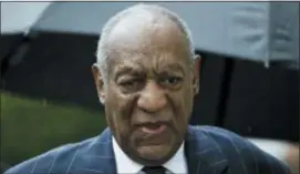  ?? MATT ROURKE — THE ASSOCIATED PRESS FILE ?? In this file photo, Bill Cosby arrives for his sentencing hearing at the Montgomery County Courthouse in Norristown Pa.