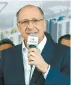  ?? | ROVENA ROSA/AGÊNCIA BRASIL ?? O ex- governador Geraldo Alckmin