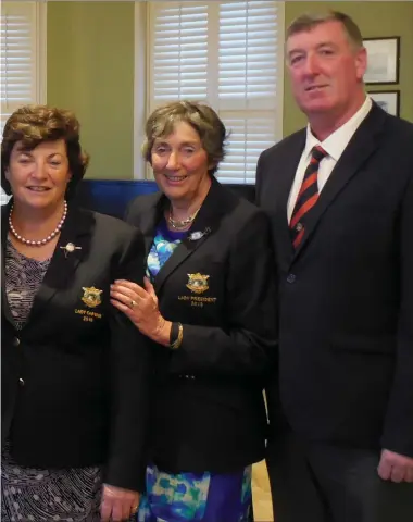  ??  ?? O’Reilly (winner), Lady Captain Carlos McDowell, Lady President Dorothy Collins and Vice Captain Paul Reilly.