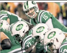  ?? Anthony J. Causi ?? GOING NOWHERE: Despite some calls by fans to see Christian Hackenberg or Br yce Petty get a shot at quarterbac­k, starter Josh McCown (above) doesn’t see that happening.