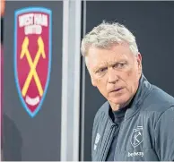  ?? ?? West Ham manager Davie Moyes.