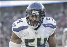  ?? MARCIO JOSE SANCHEZ / AP ?? Linebacker Bobby Wagner is a big reason why the Seahawks allowed only 18.3 points a game during the regular season, third-best in the NFL.