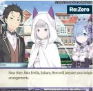  ??  ?? Re:Zero