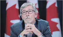  ?? SEAN KILPATRICK THE CANADIAN PRESS ?? Privacy Commission­er Daniel Therrien says the probe will look at requests Statistics Canada has made to businesses in various industries.