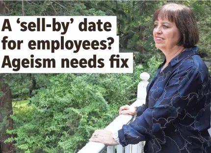  ?? TANIA SAVAYAN/THE JOURNAL NEWS ?? Carol Evans is chief relationsh­ip officer of Respectful Exits, a nonprofit that seeks to shift the way corporatio­ns and individual­s think about retirement.