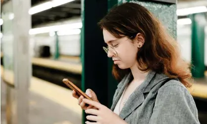  ?? ?? ‘I do this constantly: waiting in shop queues, for buses or for choir to start.’ Photograph: Alex Potemkin/Getty Images