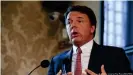  ??  ?? Former PM Matteo Renzi opposed Conte's spending plans