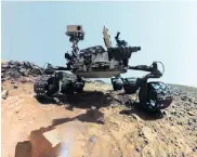  ?? AFP ?? El robot es del tamaño de un pequeño 4x4.