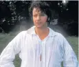  ??  ?? Colin Firth’s wet shirt scene from the BBC’S 1995 Pride and Prejudice adaptation