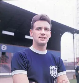  ??  ?? The former Dens Park right-half was part of Dundee’s 1961-62 title-winning side.