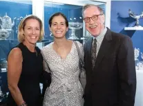  ??  ?? Jill Bowers, Carolyn Nagy and David Gallagher at the 2019 event.