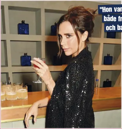  ??  ?? Vickan har själv lagt upp bilder på Instagram från partyt där hon ses dricka alkohol. "HON VAR BLÖT BÅDE FRAM OCH BAK"