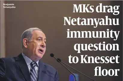  ?? PHOTO: FLASH90 ?? Benjamin Netanyahu