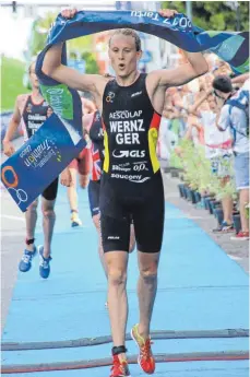  ?? FOTO: VIVIANE SLONIEWICS ?? Valentin Wernz lässt der Konkurrenz keine Chance und gewinnt den Europacup in Estland.