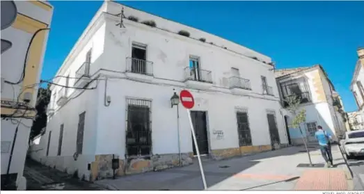  ?? MIGUEL ÁNGEL GONZÁLEZ ?? La finca del número 6 de la plaza Belén ya tiene licencia para un centro polifuncio­nal y un negocio de hostelería.