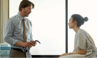  ??  ?? Keanu Reeves stars opposite Lily Collins in To the Bone.