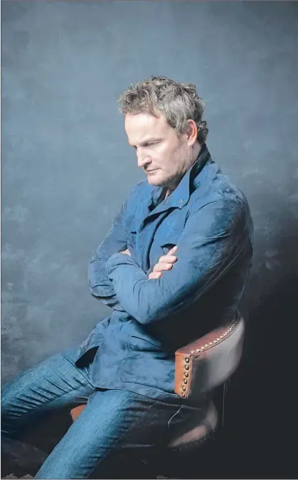  ?? Jay L. Clendenin Los Angeles Times ?? “I CAN go home and hang out and not get hassled, and that’s great,” says “Chappaquid­dick” star Jason Clarke of his low profile.