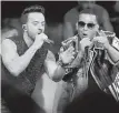  ?? LYNNE SLADKY ?? Luis Fonsi, left, and Daddy Yankee: You can’t win if you don’t apply.