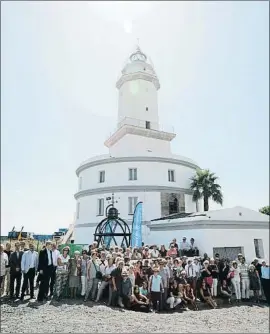  ?? PORT DE BARCELONA ?? Los asistentes al encuentro de ayer ante el Far del Llobregat