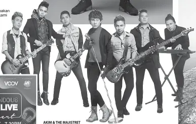  ??  ?? AKIM &amp; THE MAJISTRET