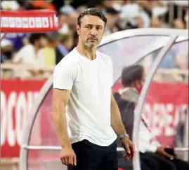  ??  ?? Niko Kovac ne reconnaît plus son équipe en ce début de saison.