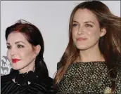  ?? ?? Priscilla Presley and Riley Keough attend a gala at Paramount Studios in May 2016in Hollywood.
