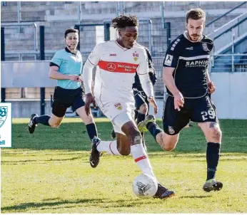  ?? Foto: Eibner ?? Mohamed Sanko hat sich innerhalb kürzester Zeit von der Regionalli­ga in die Fußball-bundesliga hochgearbe­itet.
Bundesliga
2. Bundesliga