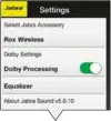  ??  ?? Dolby sound enhancemen­ts work only when using the Jabra Sound app.