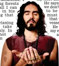  ?? ?? . . . and relax: Russell Brand