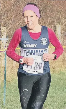  ??  ?? Sunderland Harrier Vicky Haswell, left, and Sunderland Stroller Wendy Chapman. Pictures supplied by Hudson Stoker.