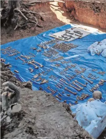  ?? // RAÚL DOBLADO ?? Fosa común de Pico Reja en el cementerio de San Fernando (Sevilla)