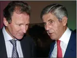  ??  ?? Claims: Gus O’Donnell, left, with Britain Stronger in Europe leader Lord Rose