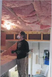 ?? ALEX SCHULDTZ/THE HOLMES GROUP ?? A bonus room that’s too cold in the winter isn’t a bonus — and it could signal an issue with your insulation.