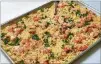  ?? CHRIS HUNT FOR THE ATLANTA JOURNAL-CONSTITUTI­ON ?? Sheet-pan Shrimp and Couscous.