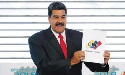  ?? |AP ?? El gobierno de Nicolás Maduro se habría convertido en blanco de discusión.
