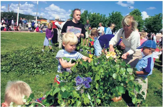  ?? Bild: Per Landén/arkiv ?? Det traditione­lla midsommarf­irandet i Uddevalla är inställt.