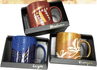  ?? —PHOTOS BY IRENE PEREZ ?? Join the Super promo and win a mug-and-card set of this limited-edition Starbucks Island Series Collection.